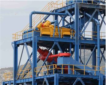 Heavy Media Gravity Feed Cyclone (GFC) Plants
